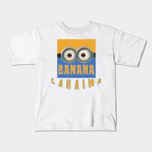 MINION BANANA USA LAHAINA Kids T-Shirt